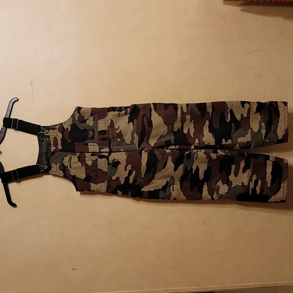 Kids Camo WALLS Blizzard Pruf Insulated Bib Coveralls SZ X-Large Regular (16/18)